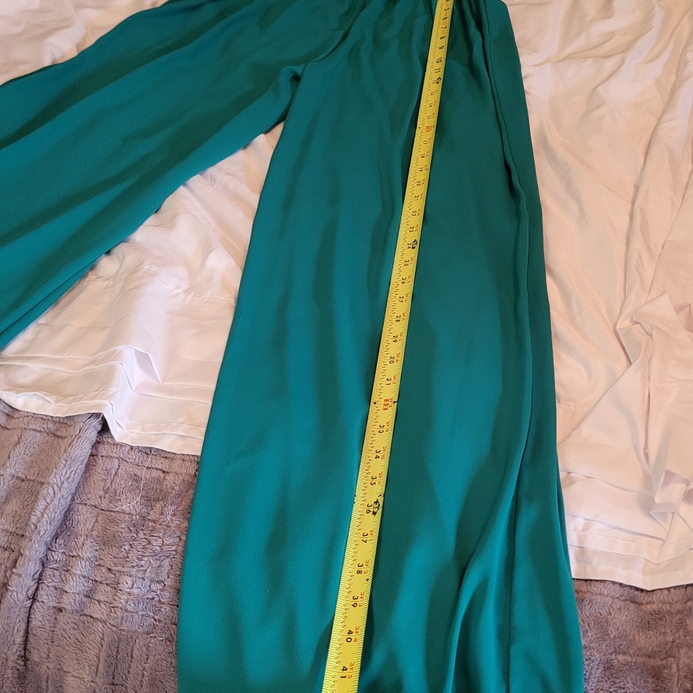 Brigette Bailey teal green jumpsuit. Never… - Picture 5 of 6